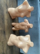 Zestaw 3 szt tors manekin 2x damskie 1 dziecko