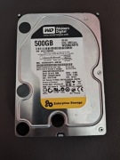 WD 500 GB HDD 7200 RPM SATA RE3 enterprise sprawny testowany