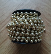 Girlanda Perełki Korale Łańcuch na choinkę