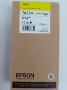 Oryginalny tusz Epson T6534 Yellow 200ml