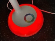 Lampka LED na biurko 3 poziomy białego światła + 16 kolorów podstawy