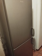 Srebrna lodówka Amica