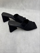 Sandały klapki Asos rozmiar 36.5 czarne