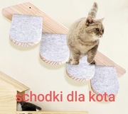 Drewniane schodki dla kota zapraszam