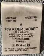 Męska Kurtka Jeansowa Lee 70S Rider Jacket Blue Mid Used L88VIAC20 M