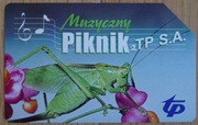 KARTA TELEFONICZNA TP S.A. MUZYCZNY PIKNIK Z TP S.A.