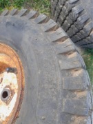 Kola tylne na klin traktorek przyczepka kosiarka wózek ośka 19mm komplet