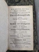 R.P. Goffiné - Christkatholisches Unterrichtungsbuch 1827 starodruk 