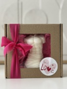 Podziękowanie świeca sojowa Męski tors Wieczór Panieński prezent |noya