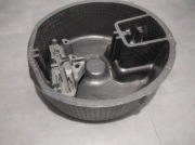 Wkład bagażnika koła zapasowego, styropian, Renault Megane III, 8200827907