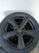 Ładne felgi aluminiowe 18" Audi VW Mercedes 5x112 czarne