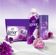 Lenor Amethyst kapsułki 38 szt + płyn 59 prań + perełki 155 gram z Niemiec