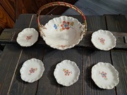 Stary porcelanowy koszyczek paterka salaterki Thuringen