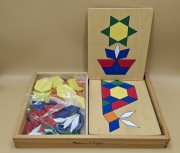 Melissa & Doug mozaika drewniana w pudełku