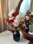 Kompozycja nagrobna, stroik na cmentarz, dekoracje na grob 