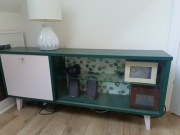 Szafka rtv PRL odnowiona