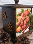 Pudełko/pojemnik na świąteczne słodycze