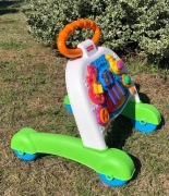 Fisherprice interaktywny chodzik pchaczyk Pianinko