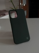 Hama butelkowa zieleń silikonowe etui case iPhone 12 iPhone 12 pro