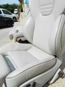 FOTELE AUDI RS6 C5 S6 A6 BIAŁE RECARO SZWAJCARIA PRZEBIEG 74000 JAK NOWE