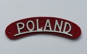 Naszywka POLAND PSZnZ - tworzywo RZADKA (3) piękny stan