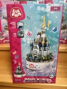 Elefun Klocki Zamek księżniczki - pozytywka 614 elementów Magiczny Świat