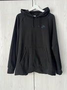 Czarna bluza z kapturem kangurka Nike plus size 1X