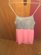 Sukienka letnia na cienkich ramiazkach 