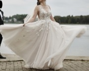 Suknia Ślubna Madonna Gabbiano Light Dusty Pink