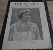 The Queen -Ciekawostka z Londynu - 1937 -część gazety ?