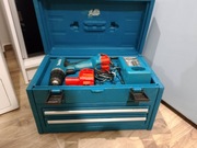 Makita Wkrętarka 6270D ładowarka DC1414t Kufer Skrzynia narzędziowa
