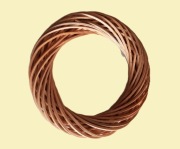 WIANEK z ratanu do wyrobu wiązanek, stroików , RING 12 cm