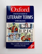 The Oxford Dictionary of Literary Terms Chris Baldick