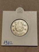 Moneta Portugalia 5 eskudo 1982