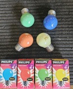 Żarówka Philips P45 E27 55 lumen Czerwona 