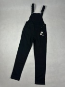 Piękne czarne spodnie ogrodniczki nowe na prezent eleganckie wygodne