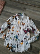 bluzka rozpinana print motylki __BDB___36