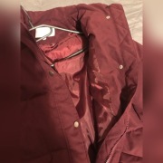 Kurtka płaszcz Vila r. M bordo 