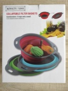 Zestaw 3 szt durszlak sito cedzak