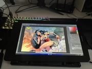 Tablet graficzy Huion Kamvas 13 + stojak i szklo paper feel