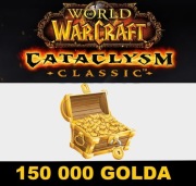 WOW CATACLYSM CLASSIC GOLD 150K 150.000 GOLDA FIREMAW GEHENNAS GOLEMAGG