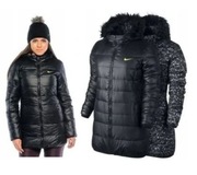 Markowa kurtka dwustronna rozmiar S 36 NIKE parka