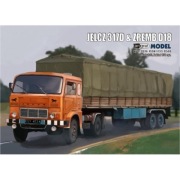 Ciągnik siodłowy Jelcz 317D i naczepa ZREMB D18