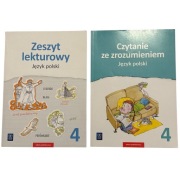 Język polski kl. 4 | Zeszyt lekturowy + Czytanie ze zrozumieniem | WSiP 