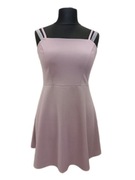 Sukienka wieczorowa elegancka kurtka na ramiączkach. Rozmiar 46 zrost 164