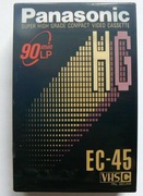 Kaseta do kamery Panasonic EC - 45. 90 minut. Nowa w folii
