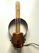 Lampa kinkiet lampka ścienna prl oświetlenie esi nowa huta