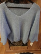 Sweterek ażurowy ryżyk 