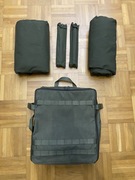 Zestaw 2 pałatki wojskowe + stelaże + pokrowiec