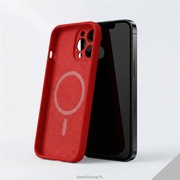 Etui MagSafe Red Silicone Case SmartChoice IPhone X